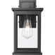 Bowton II 1 Light 11.38 inch Powder Coated Black Outdoor Wall Sconce